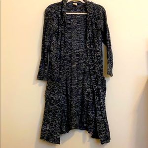 Black/white woman cardigan